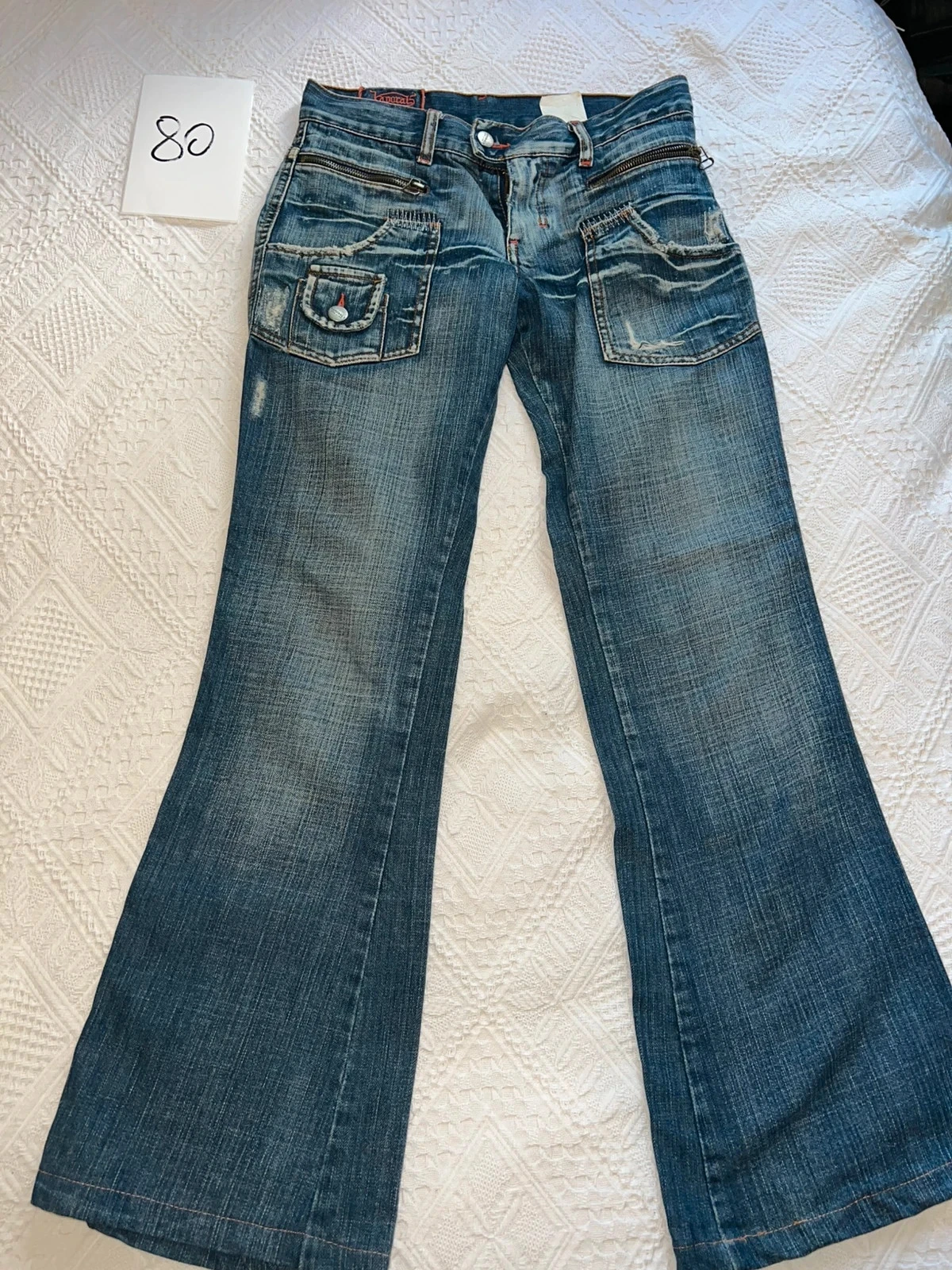 Jeans évasés vintage Kaporal vintage style y2k années 2000 s